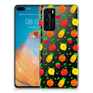 Huawei P40 Siliconen Case Fruits