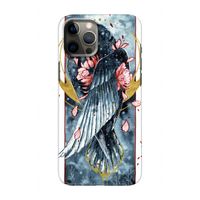Golden Raven: Volledig geprint iPhone 12 Hoesje