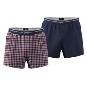 hugo boss woven boxer shorts