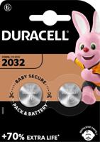 Duracell knoopcel Electronics DL/CR 2032, 3 volt, blister van 2 stuks Duracell knoopcel Electronics DL/CR 2032, 3 volt, blister van 2 stuks
