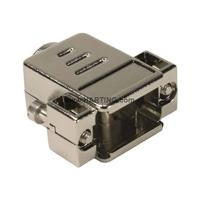 Harting 09 67 015 0443 09 67 015 0443 D-sub behuizing Aantal polen: 15 Kunststof, gemetalliseerd 180 ° Zilver 1 stuk(s)