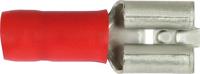 HELLA Fl.st.huels.0,5-1,0 100st red 6.3x0.8mm