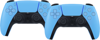 Sony Playstation 5 DualSense Draadloze Controller Starlight Blue Duo Pack - thumbnail