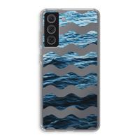 Oceaan: Samsung Galaxy S21 FE Transparant Hoesje - thumbnail