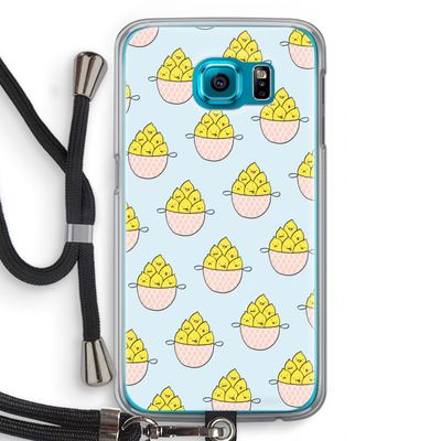 Citroenen: Samsung Galaxy S6 Transparant Hoesje met koord
