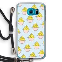 Citroenen: Samsung Galaxy S6 Transparant Hoesje met koord