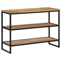 Wandtafel 100x35x70 cm massief ruw mangohout Wandtafel 100x35x70 cm massief ruw mangohout