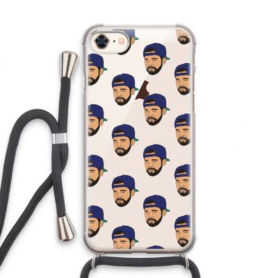 Drake Away: iPhone 7 Transparant Hoesje met koord