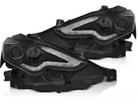 Tuning-Tec Koplampen met parkeerlicht LEXUS IS 13-16 LED PROJECTOR TUBE ZWART - thumbnail