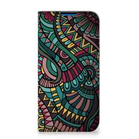 iPhone 14 Pro Max Hoesje met Magneet Aztec