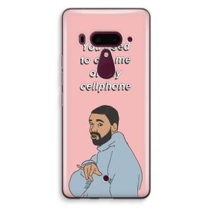 Hotline bling: HTC U12+ Transparant Hoesje