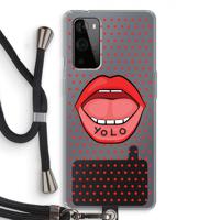 Yolo Denise: OnePlus 9 Pro Transparant Hoesje met koord - thumbnail