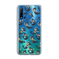 Zeemeermin: Huawei P20 Lite (2019) Transparant Hoesje