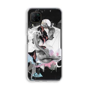 Camouflage de sommeil: Huawei P40 Lite Transparant Hoesje