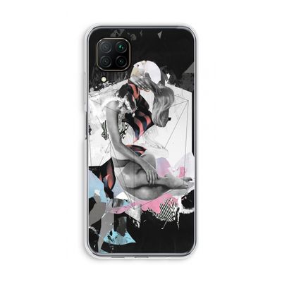 Camouflage de sommeil: Huawei P40 Lite Transparant Hoesje