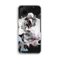 Camouflage de sommeil: Huawei P40 Lite Transparant Hoesje