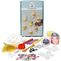 Knutselpakket paaskuikens - 7x - Paaseieren - Pasen - hobby - Paaseieren maken set