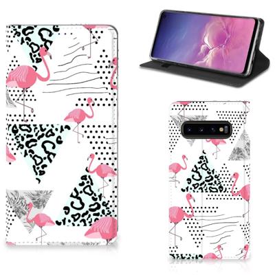 Samsung Galaxy S10 | Hoesje maken | Flamingo Triangle