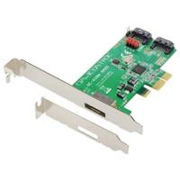 Dawicontrol DC-610E RAID 3 poorten PCI Express kaart