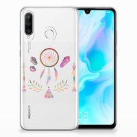 Huawei P30 Lite Telefoonhoesje met Naam Boho Dreamcatcher - thumbnail