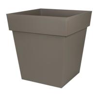 EDA Toscane vierkante pot - 50 cm - 87 L - Taupe EDA Toscane vierkante pot - 50 cm - 87 L - Taupe