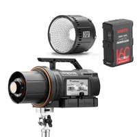 Maxima Rapida + wide optic 70° + SWIT 160Wh 200W V-Mount Battery triple kit