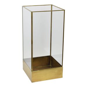 LOFT42 Liva Windlicht - Goud - Metaal - 45x21x21