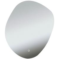 Wiesbaden Ellva Spiegel - Organisch met LED - Dimbaar en Spiegelverwarming - 70x80cm