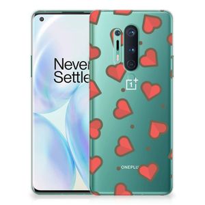 OnePlus 8 Pro TPU bumper Hearts