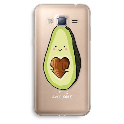 Avocuddle: Samsung Galaxy J3 (2016) Transparant Hoesje