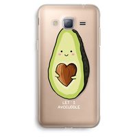 Avocuddle: Samsung Galaxy J3 (2016) Transparant Hoesje