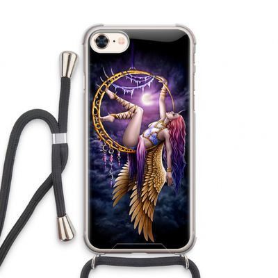 Aerial Angel: iPhone 7 Transparant Hoesje met koord