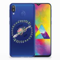 Samsung Galaxy M20 (Power) Telefoonhoesje met Naam Boho Dreams