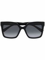Moschino Eyewear lunettes de soleil à monture oversize - Noir Moschino Eyewear lunettes de soleil à monture oversize - Noir