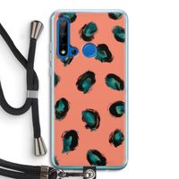 Pink Cheetah: Huawei P20 Lite (2019) Transparant Hoesje met koord Pink Cheetah: Huawei P20 Lite (2019) Transparant Hoesje met koord