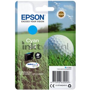 Epson Golf ball Singlepack Cyan 34 DURABrite Ultra Ink