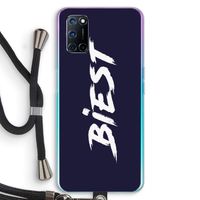 Biest: Oppo A92 Transparant Hoesje met koord