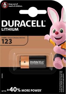 Batterij DL123A / CR123A / EL123A van Duracell
