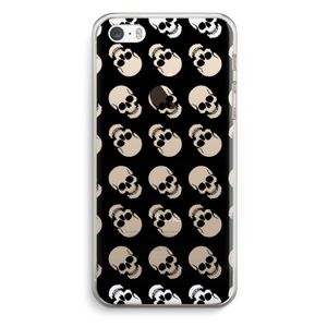 Musketon Skulls: iPhone 5 / 5S / SE Transparant Hoesje
