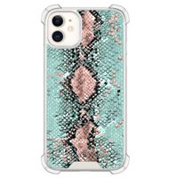 iPhone 11 shockproof hoesje - Snake pastel