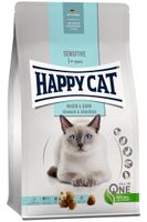 Happy Cat 70597 droogvoer voor kat 4 kg Volwassen Eend, Rijst - thumbnail