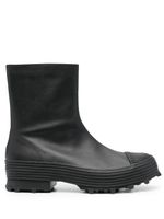 CamperLab bottines Traktori en cuir - Noir