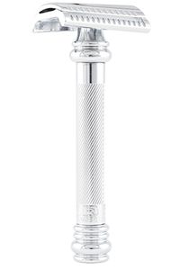 Merkur 39C Slant Bar double edge safety razor schuine scheerkop