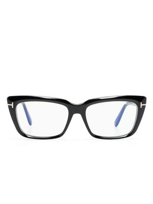 TOM FORD Eyewear lunettes de vue à monture rectangulaire - Noir