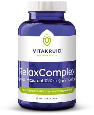 RelaxComplex oa Magnesium Tauraat & Vitamine D3