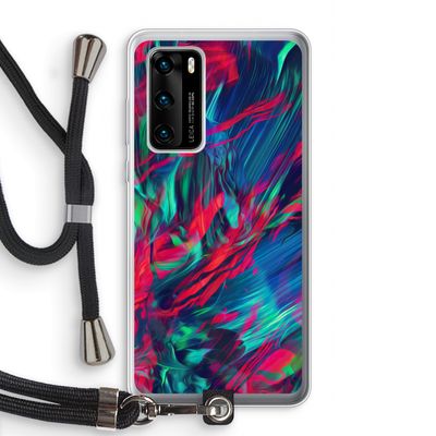 Pilgrims Of The Sea: Huawei P40 Transparant Hoesje met koord