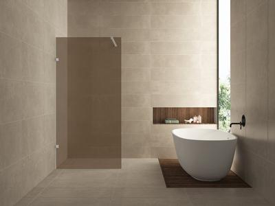 Glasplaat Wiesbaden Less | 90x200 cm | Nano | Vintage bronsglas
