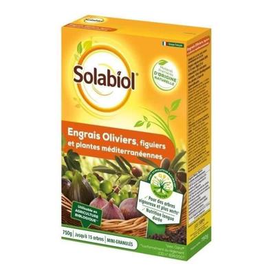 SOLABIOL - Meststof voor olijf- en vijgenboom - Etui 750 g - UAB