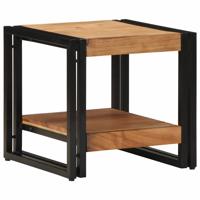 Salontafel Bruin 40 x 40 x 38 cm Massief acaciahout