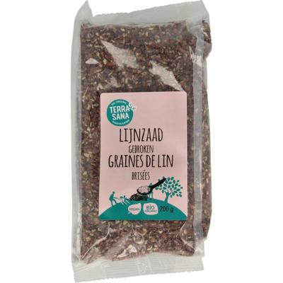 Terrasana Lijnzaad gebroken bio